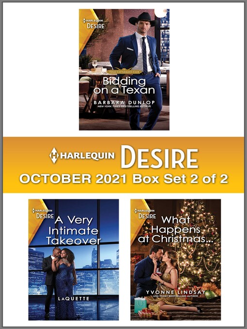 Title details for Harlequin Desire October 2021--Box Set 2 of 2 by Barbara Dunlop - Available